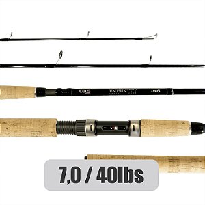 Vara Infinity "7,0" 20-40lb - UP-set - Molinete - LUMIS