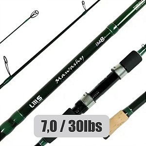 Vara Mawashy "7,0" 15-30lb - 2 partes - Molinete - LUMIS