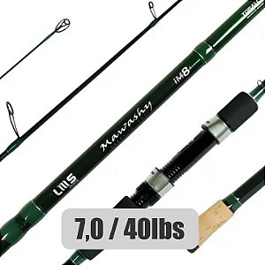Vara Mawashy "7,0" 15-40lb - 2 partes - Molinete - LUMIS
