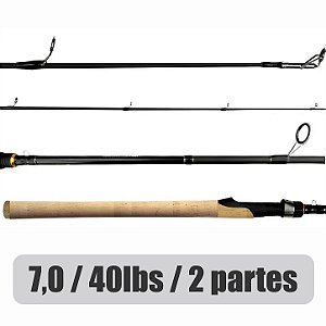 Vara Intense "7,0" 15-40LB - 2 partes - Molinete - LUMIS