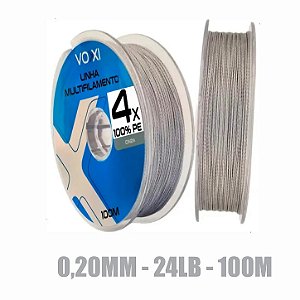 Linha Voxxi - 0,20mm - 24lb - 100m - CROWN
