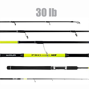 Vara Pro Carbon "6,0" 15 - 30lb - Molinete - MARURI