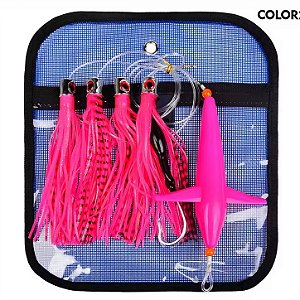 Kit Teaser 18cm - 4 lulas + Voador