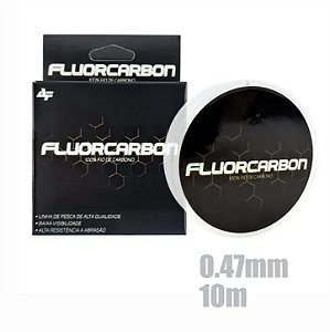Linha Fluocarbon 10m - 0.47mm - ALBATROZ