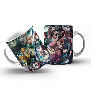Caneca Personalizada - Demon Slayer 325ml + Caixinha