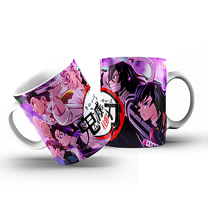 Caneca Personalizada - Demon Slayer 325ml + Caixinha