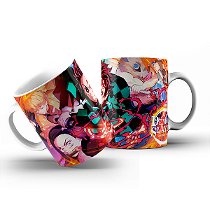 Caneca Personalizada - Demon Slayer 325ml + Caixinha