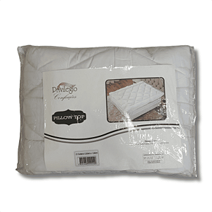 Pillow Top Solteiro Macio Toque - Protetor De Colchão