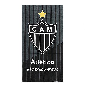 Toalha De Banho Aveludada Atletico Mineiro 70cmx1,40m