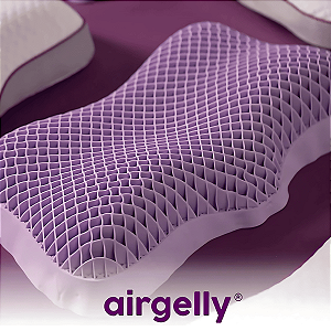 Travesseiro Cervical Airgelly® 2.0 - IWS Hipoalergênico