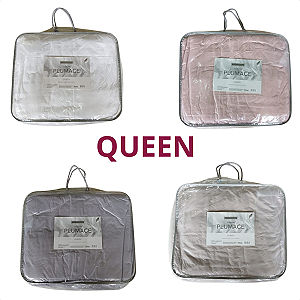 Edredom Plumage Queen 240 x 260 Toque de Pluma 400 Fios