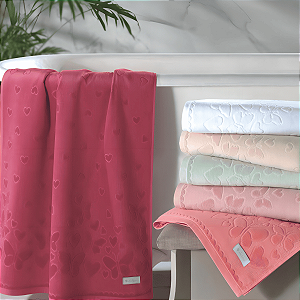 Toalha Banhão Romance Jacquard 90x150 - Döhler