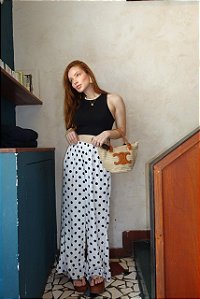 Calça Poá Alice