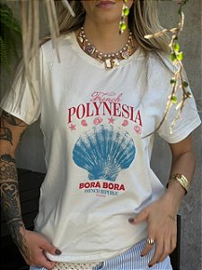 T-shirt Polynesia