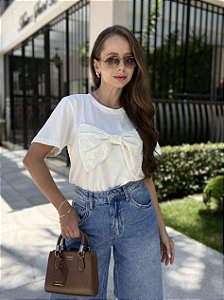 T-shirt Olívia Renda Total Off