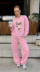 Conjunto Ursinho Rosa