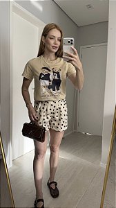 Short Alfaiataria Poá Rebeca
