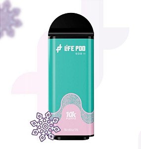 Refil Desc Life Pod Eco || 10.000 MIAMI MINT