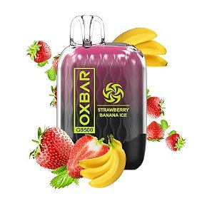 Pod Desc OXBAR 9.500 STRAWBERRY BANANA ICE