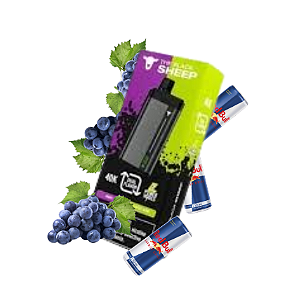 Pod Desc Black Sheep 40K - GRAPE + ENERGY DRINK