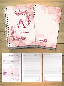 Caderno Floral