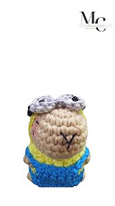 Capivara Minions - Amigurumi