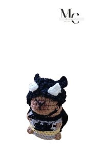 Capivara Batman - Amigurumi