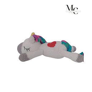 Unicórnio Arco - íris - Amigurumi
