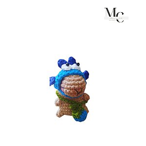 Capivara Peixinho Azul - Amigurumi