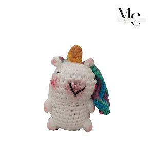 Capivara Unicórnio - Amigurumi