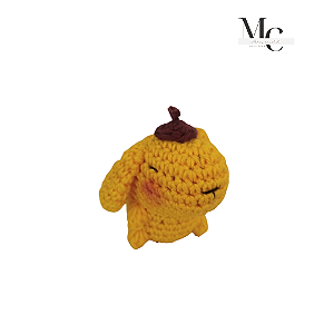 Capivara Pompompurin - Amigurumi
