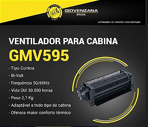 VENTILADOR PARA CABINA