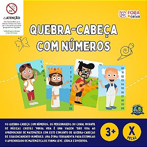 Quebra-cabeça com números