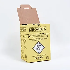 Coletor perfurocortantes 3L - Descarpack