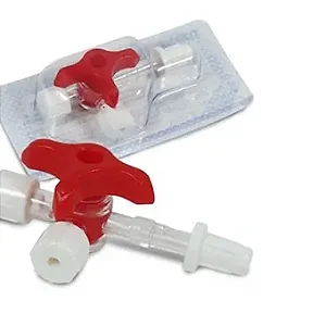 Torneirinha descartável 03 vias Luer Lock – Descarpack