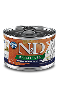 Patê N&D Pumpkin Coredeiro,Abóbora e blueberry p/ Cães 140g