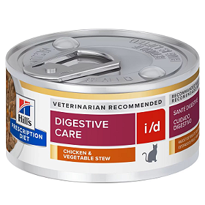 Patê Hills Digestive Care I/D Frango e Vegetais p/ Gatos Adultos 82 g