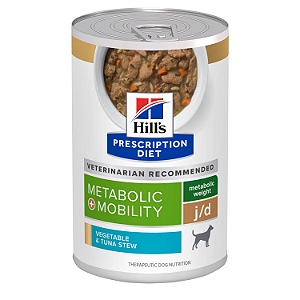 Patê Hills Prescription Diet Metabolic + Mobility J/D p/ Cães 354g