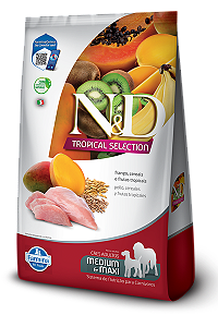 Ração N&D Tropical Cães Adulto Medium & Maxi Frango 10,1 kg