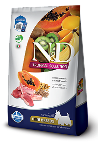 Ração N&D Tropical Cães Adulto Mini Cordeiro 2,5 Kg