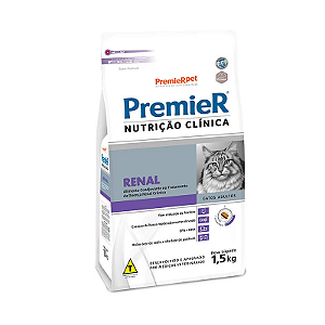 Ração Premier Nutrição Clínica Renal p/ Gatos 1,5 kg