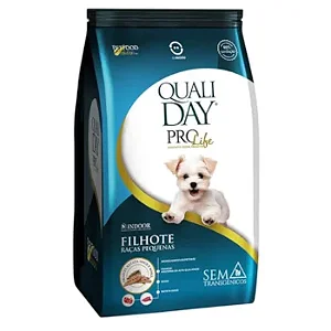 Ração Qualiday Prolife Filhote Raças Pequenas Sabor Frango/Batata Doce e Romã 2,5kg