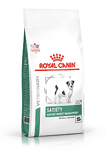 Ração Royal Canin Veterinary Diet Satiety p/ Cães Adulto Pequeno Porte c/ Excesso de Peso 1,5 kg