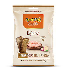 Snacks Special Dog Bifinhos Sabor Frango 400g.