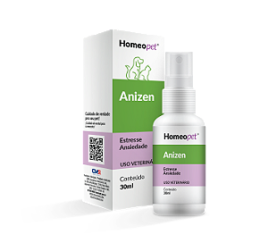 Anizen - Distúrbios de Comportamentos - Estresse e Ansiedade para Cães e Gatos c/ 30 ml