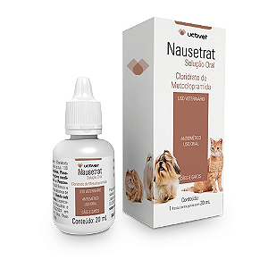 Nausetrat Cloridrato de Metoclopramida Solução Oral 20 ml