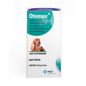 Otomax Otológico p/ Cães  c/ 14 ml