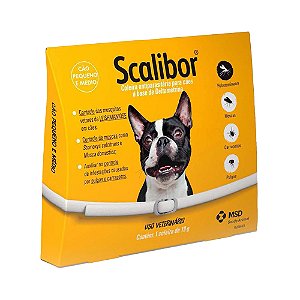 Scalibor Coleira Antiparasitária p/ Cães Pequeno e Médio