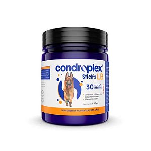 CondroPlex LB Stick´s  Suplemento  p/ Cães Grande c/ 30 Bastões 630 g