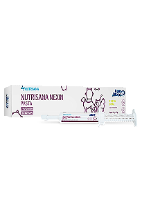 Nexin Pasta Suplemento Quitosana L-Arginina p/ Cães e Gatos c/ 1 Seringa c/ 40 g